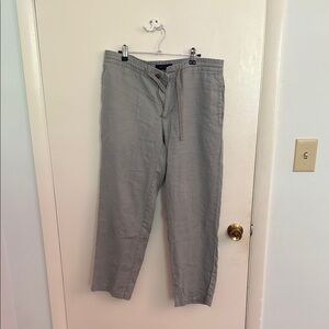 Linen resort pants